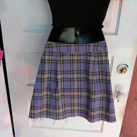 Nwot Dolls Kill pastel goth wrap skirt! Kawaii fairycor fairygoth rad skirt SOLD - Picture 4 of 8